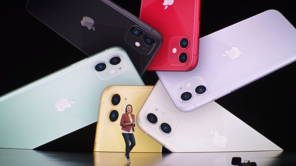 iphone 11 series color