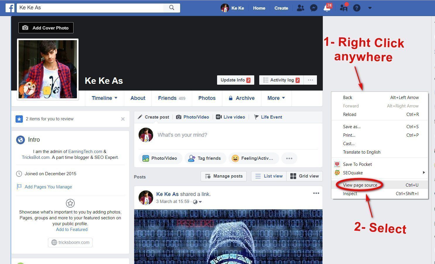 Who Viewed My Facebook Profile? [4 Tricks] 100% Working