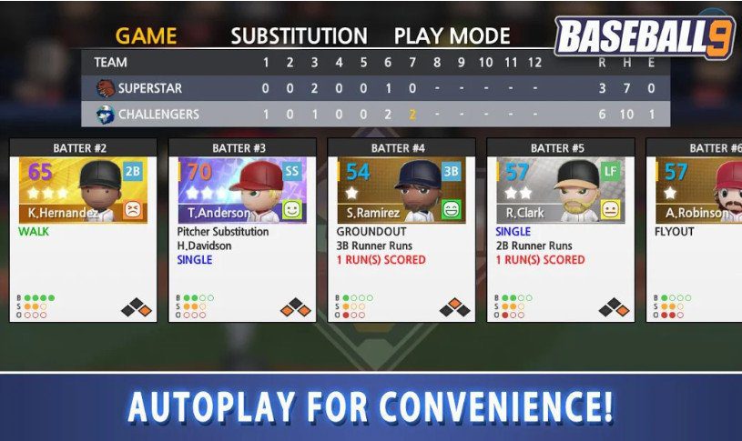 baseball 9 mod apk unlimited