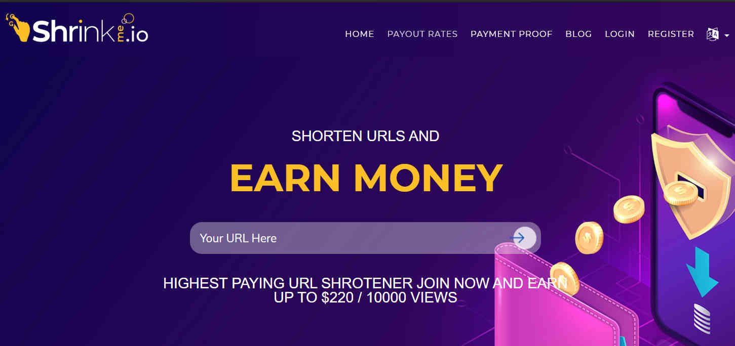 Shrinkme.io Review – Highest URL Shortener to Earn Money