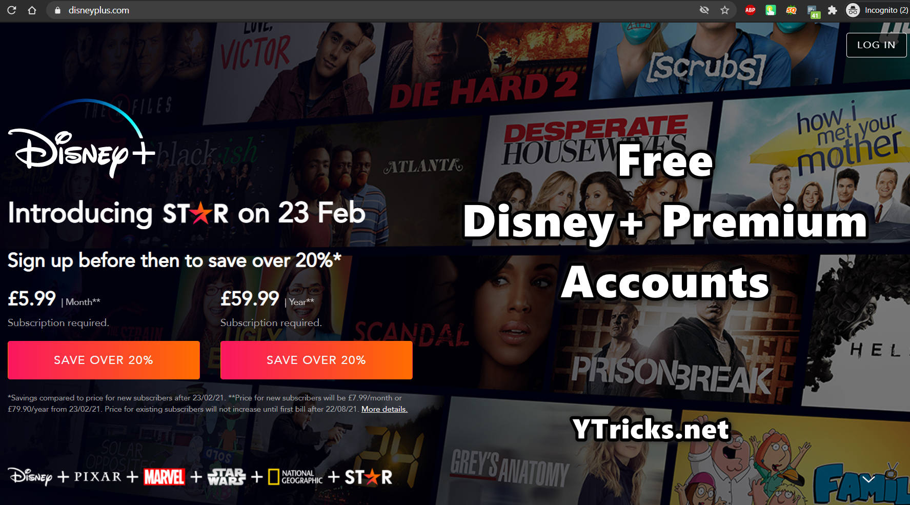 5000+ Free Disney+ Accounts and Passwords [October 2023]