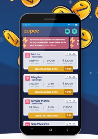 zupee gold withdrawal limit 2021